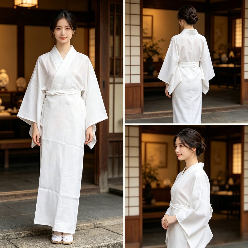 Photography Date - Kimono lining, versatile base underwear, Japanese