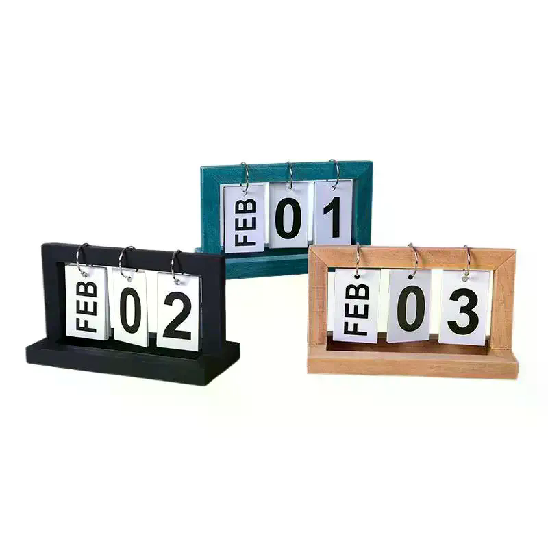 Perpetual Calendar Wooden Flip - огляд і ціна Photography Date