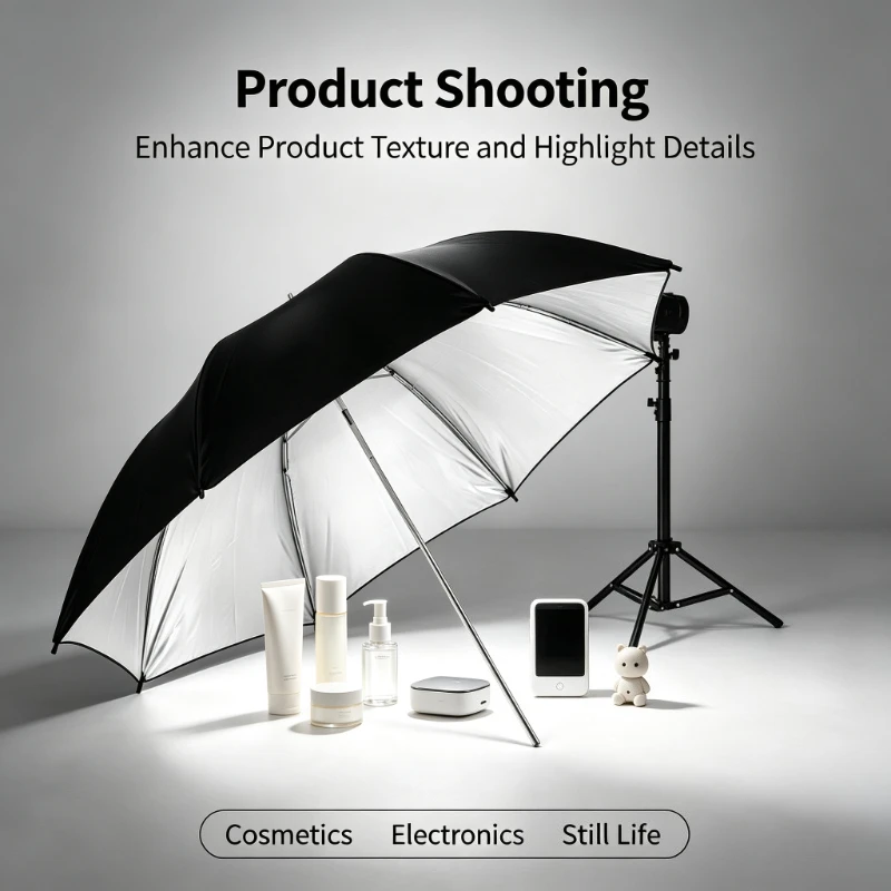 2026 Black Durable 33-inch Ref - огляд і ціна Photography Umbrella Lights