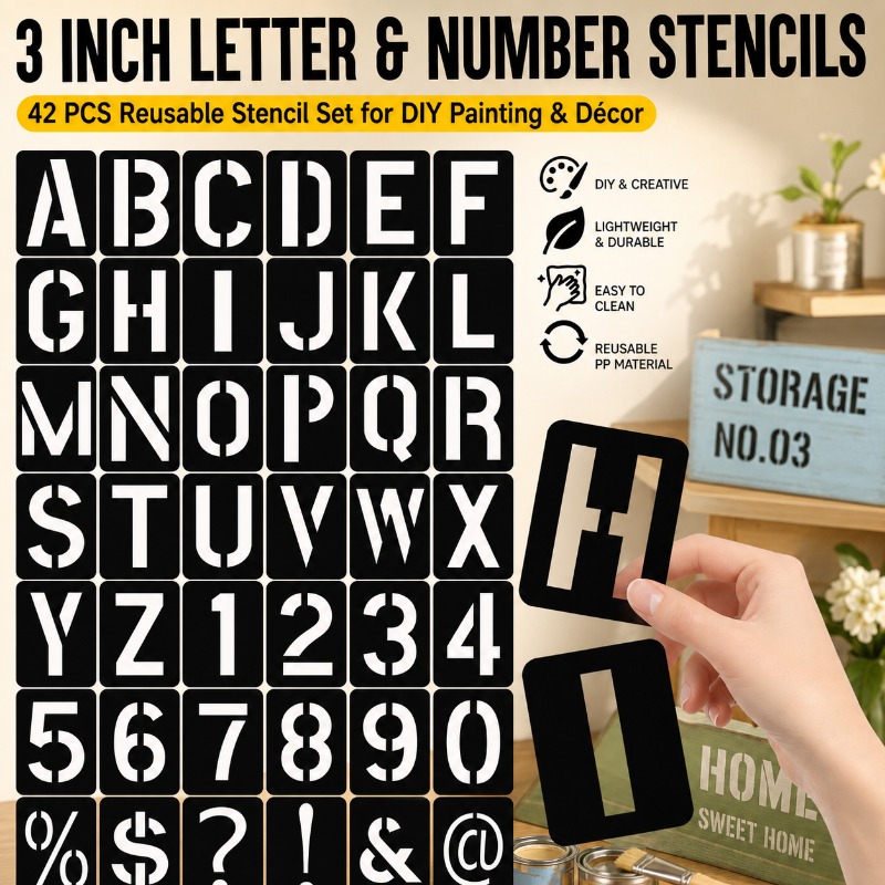 Fromthenon 3 Inch Letter Numbe - огляд і ціна Photography Font
