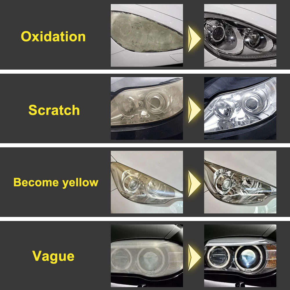 Car Headlight Lens Restoration - огляд і ціна Lens Cleaning Kit
