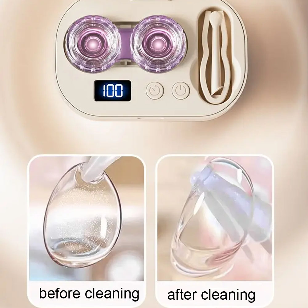 18000 RPM Ultrasonic Contact E - огляд і ціна Lens Cleaning Kit