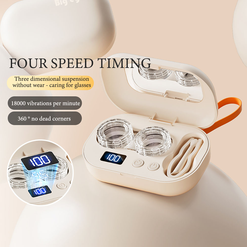 18000 RPM Ultrasonic Contact E - огляд і ціна Lens Cleaning Kit