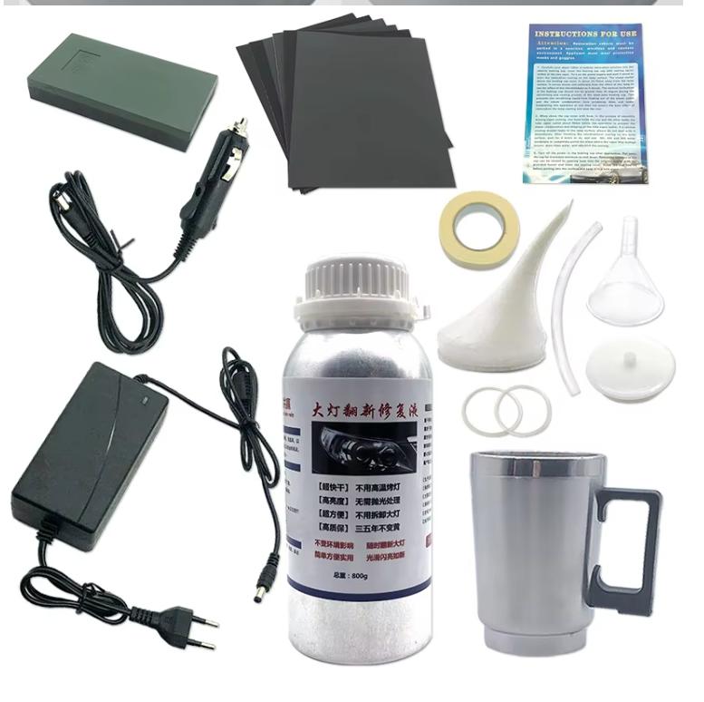 Headlight Restoration Kit Remo - огляд і ціна Lens Cleaning Kit