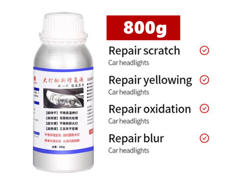 Headlight Restoration Kit Remo - огляд і ціна Lens Cleaning Kit