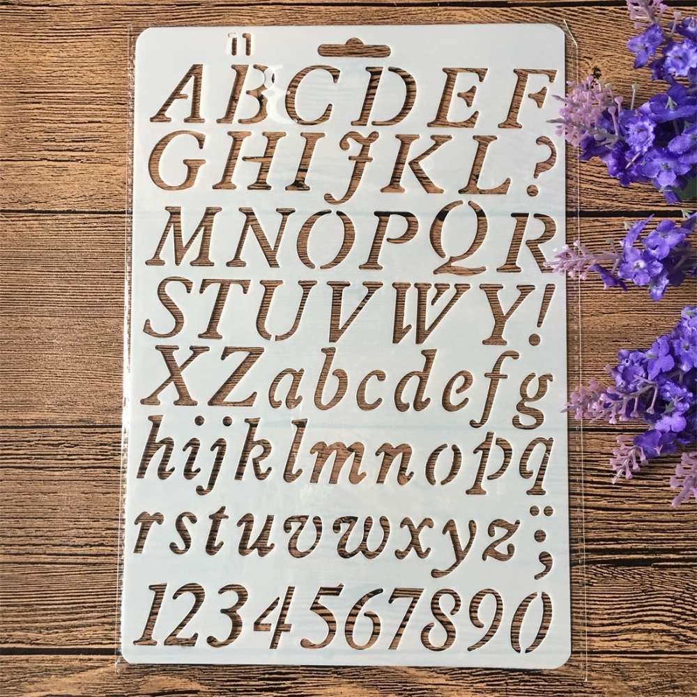 4Pcs/Set 26cm Alphabet Letters - огляд і ціна Photography Font