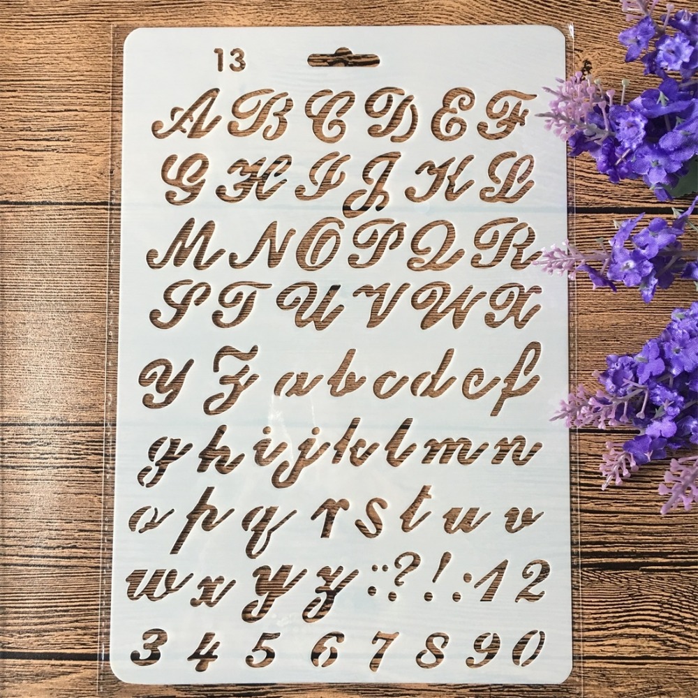 4Pcs/Set 26cm Alphabet Letters - огляд і ціна Photography Font