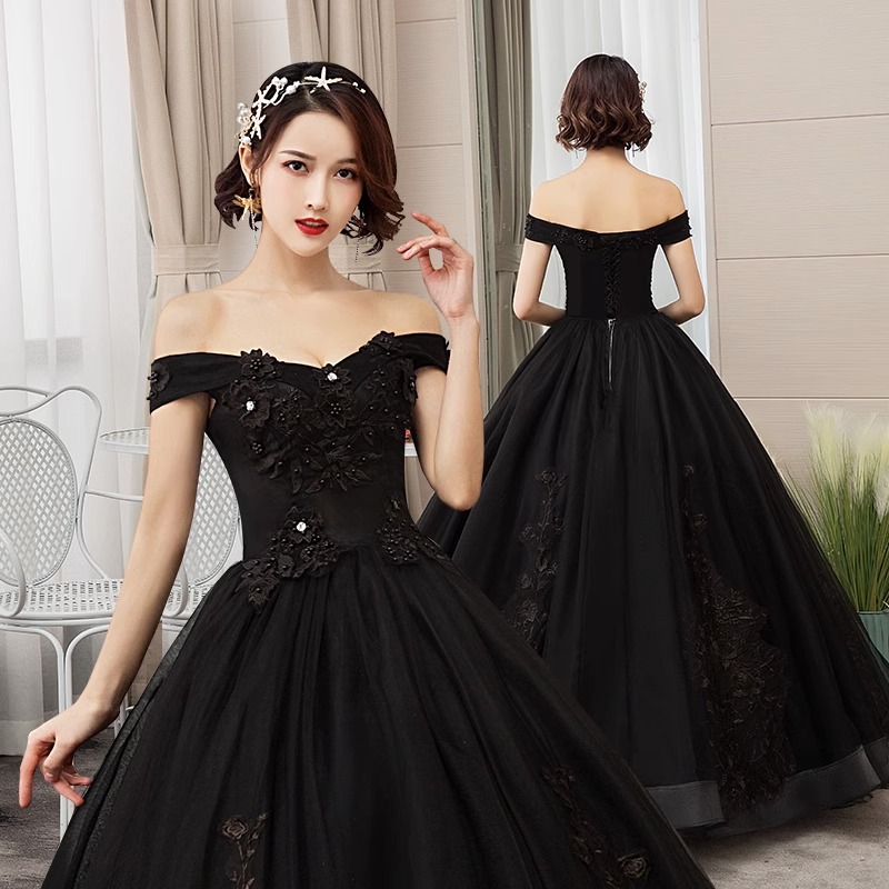 New bridal dress black off-sho - огляд і ціна Photography Solo