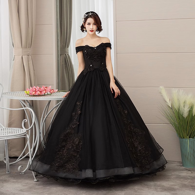 New bridal dress black off-sho - огляд і ціна Photography Solo