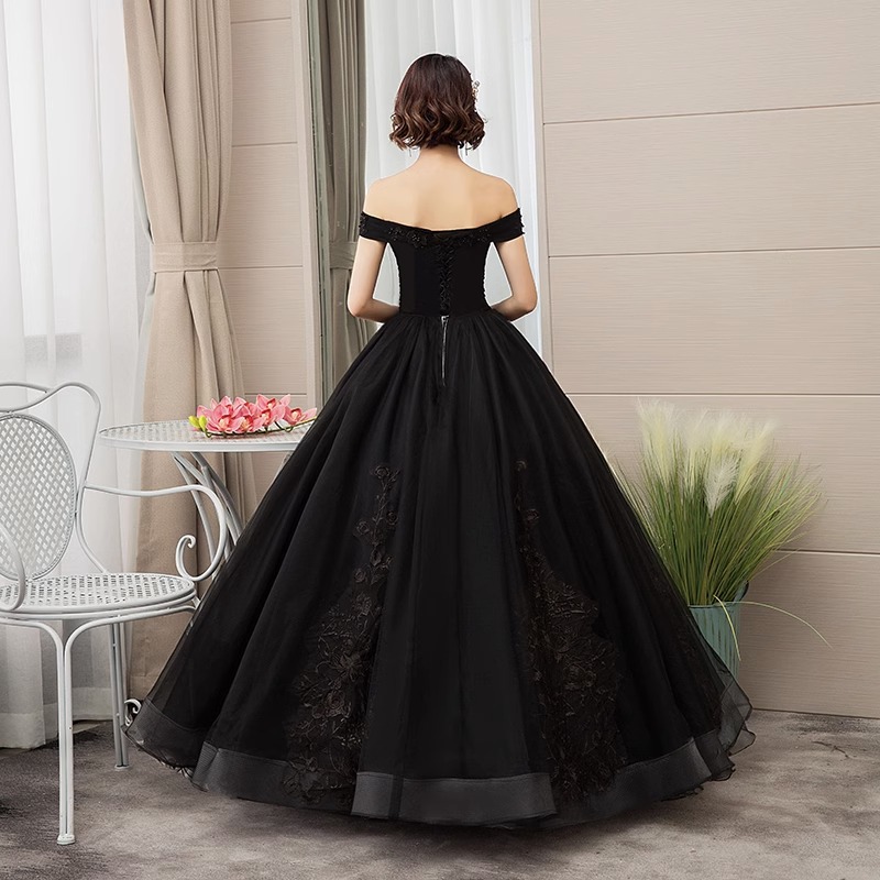 New bridal dress black off-sho - огляд і ціна Photography Solo