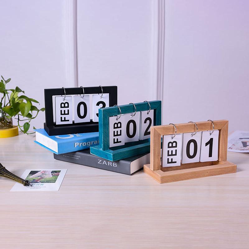 Wooden Perpetual Calendar Flip - огляд і ціна Photography Date