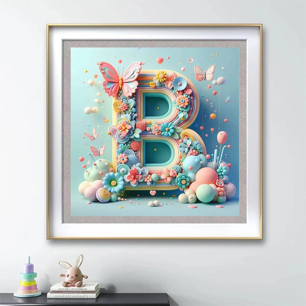 Huacan Diamond Painting Butter - огляд і ціна Photography Font
