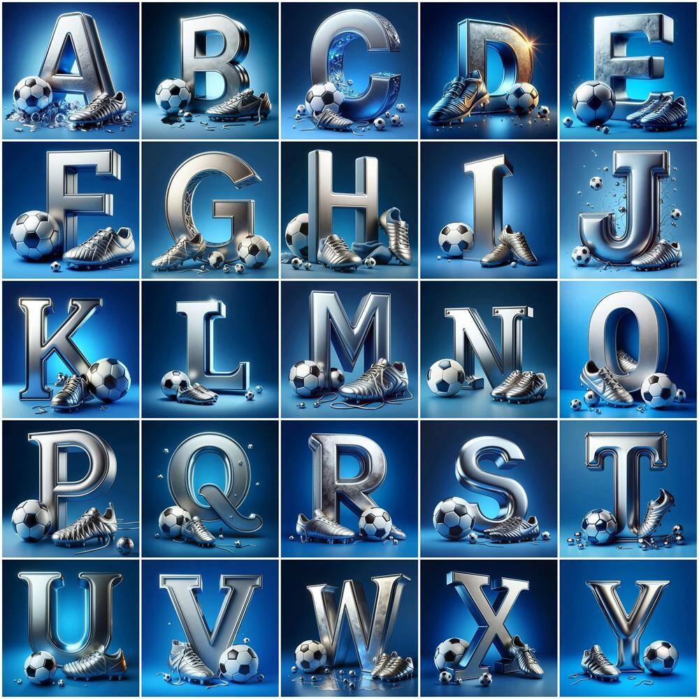 EverShine Diamond Mosaic Lette - огляд і ціна Photography Font