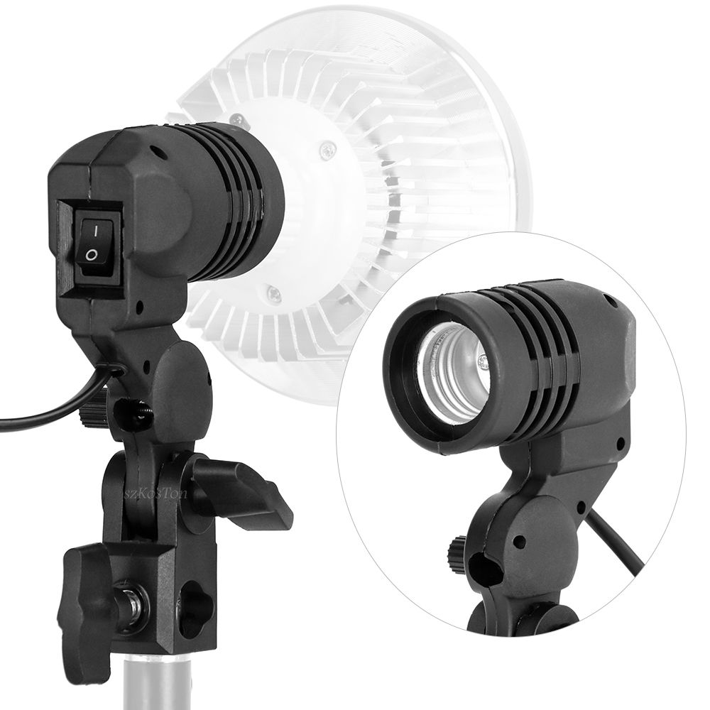 Single Head Bulb Holder E27 So - огляд і ціна Photography Umbrella Lights