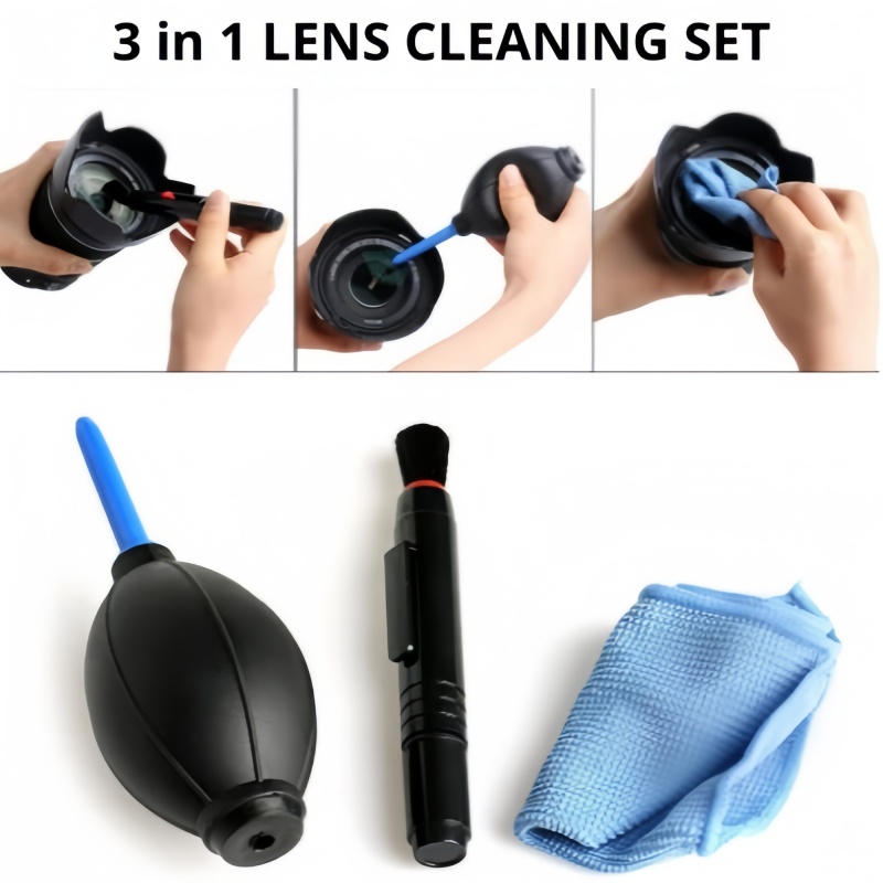 3 in 1 Cleaning Kit Air Dust B - огляд і ціна Lens Cleaning Kit