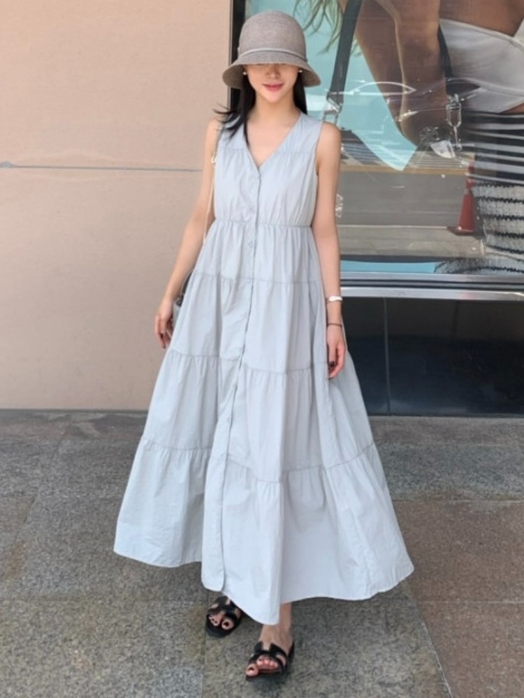 Elegant Long Sleeveless Dress  - огляд і ціна Photography Date