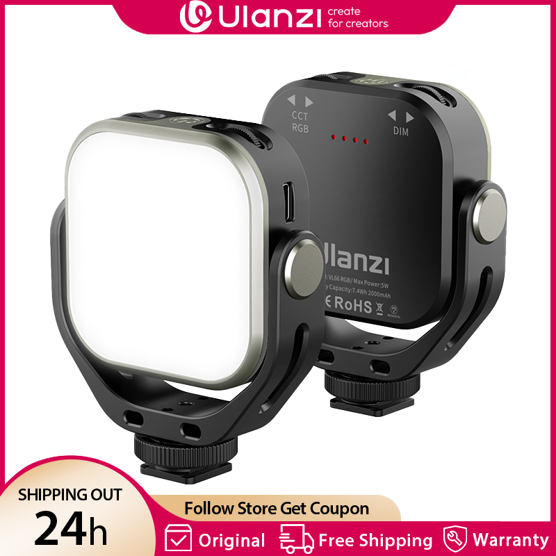 Ulanzi VL66 RGB Video Light 25 - огляд і ціна Photography Umbrella Lights