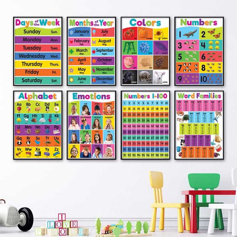 Colourful Alphabet Educational - огляд і ціна Photography Font