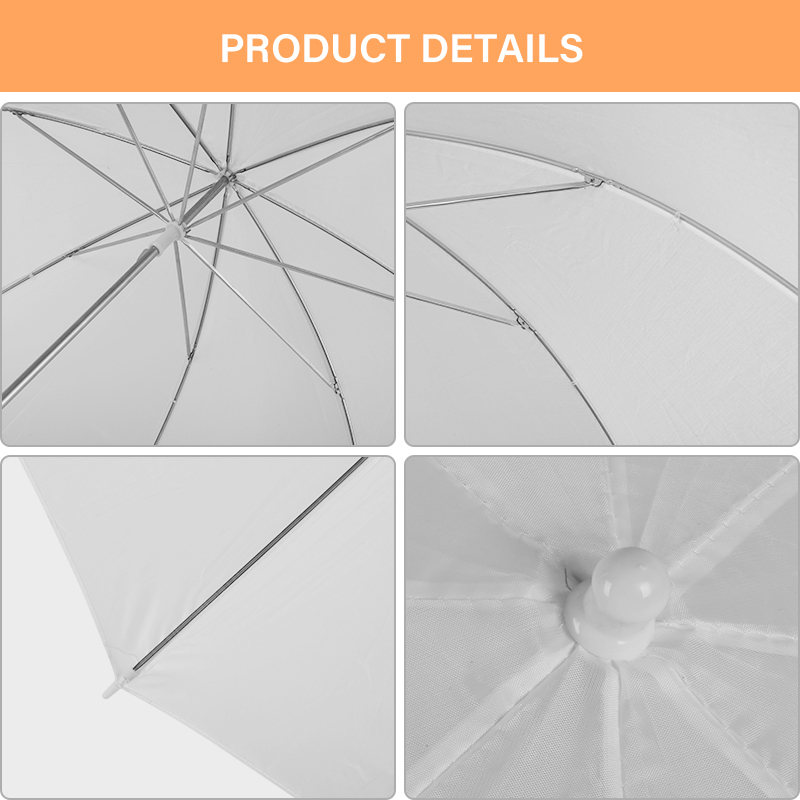 76 * 80cm X4 Transparent White - огляд і ціна Photography Umbrella Lights