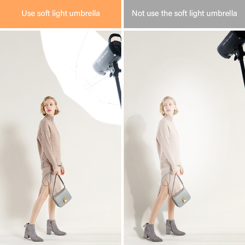 76 * 80cm X4 Transparent White - огляд і ціна Photography Umbrella Lights