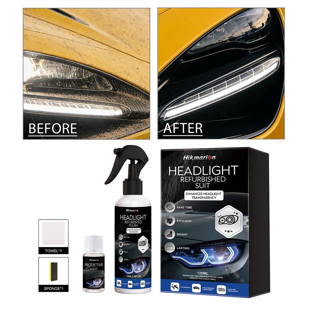 Car Headlights Restoration Kit - огляд і ціна Lens Cleaning Kit