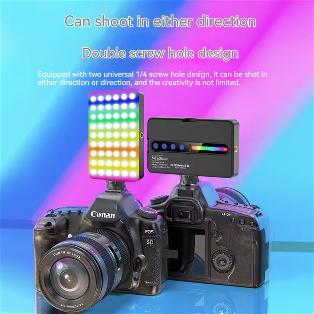 LED RGB Camera Light Full Colo - огляд і ціна Photography Umbrella Lights