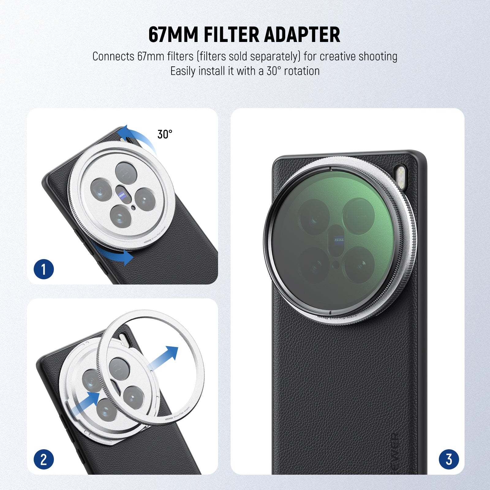 NEEWER Protective Phone Case w - огляд і ціна Photography Kit Vivo X300 Pro