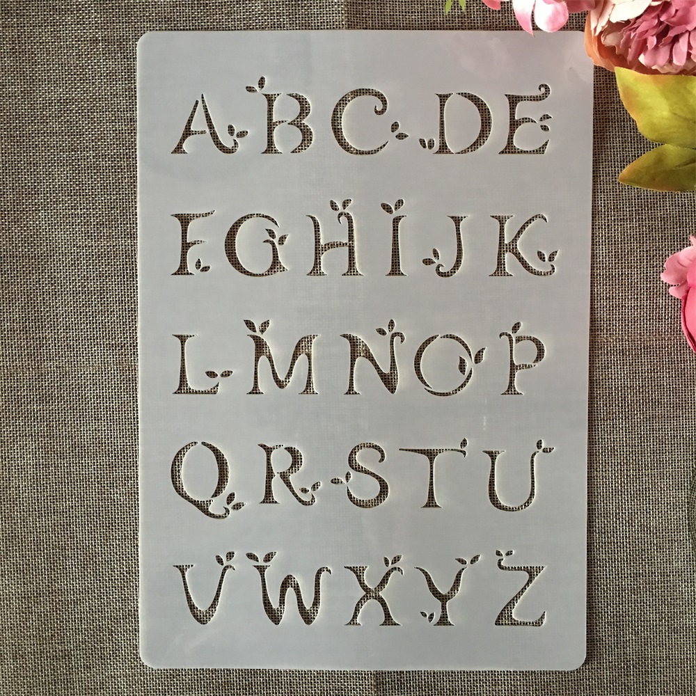 A4 29cm Alphabet English Lette - огляд і ціна Photography Font
