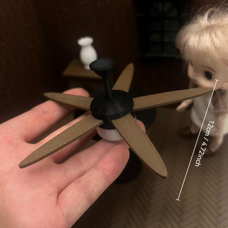 Miniature Ceiling Fan with LED - огляд і ціна Photography Natural Lighting
