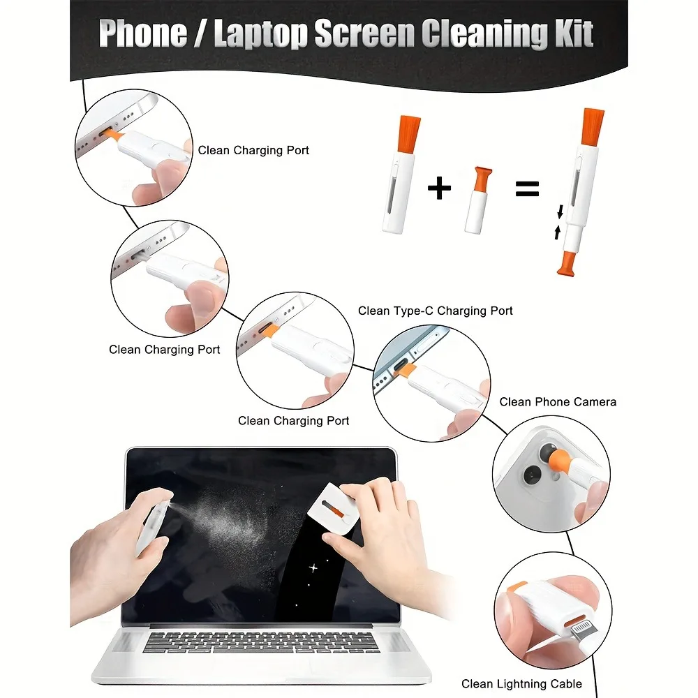 Cleaning brush for iPhone Airp - огляд і ціна Lens Cleaning Kit