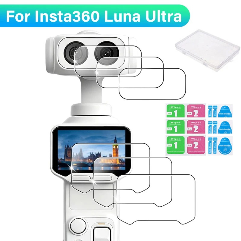 9H Tempered Glass Screen & Len - огляд і ціна Lens Cleaning Kit
