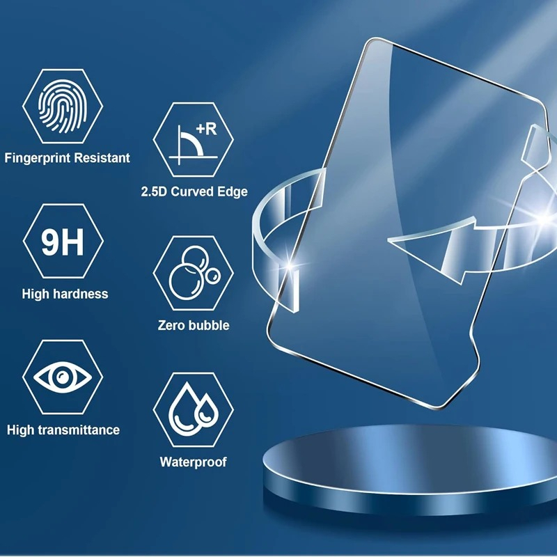 9H Tempered Glass Screen & Len - огляд і ціна Lens Cleaning Kit